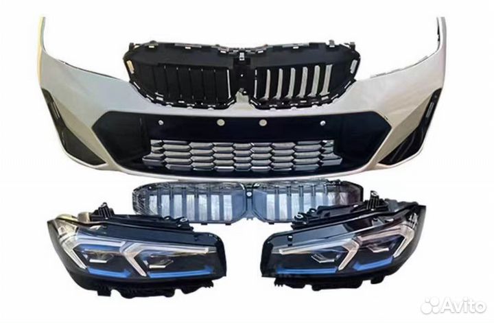 Лазерные фары бмв g20 laser рест 2023