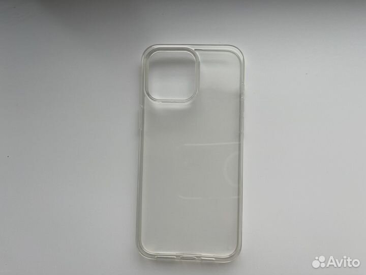 Прозрачный чехол hoco на iPhone 14 pro max