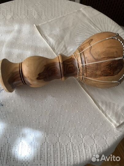 Деревянный интерьерный барабан