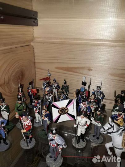 Оловянные солдатики времен 1812 года