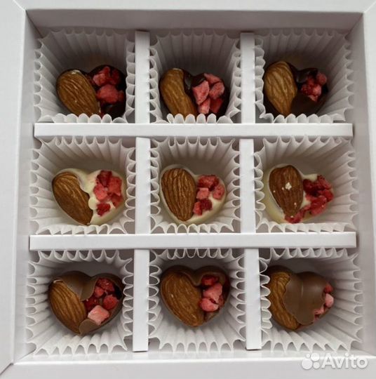 Шоколадные конфеты ручной работы