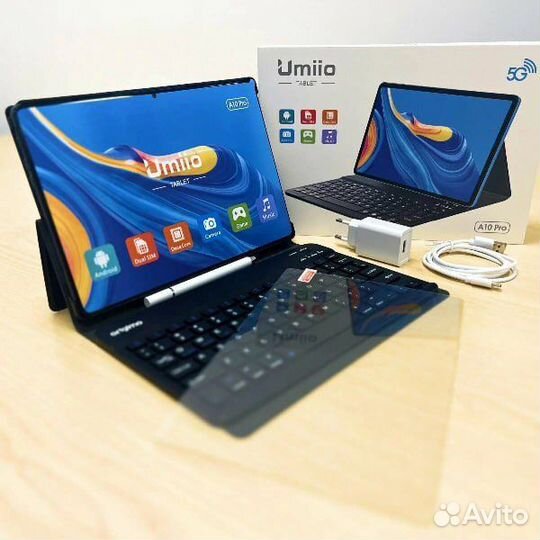 Планшет A10 Pro 6/128Gb + чехол + клавиатура