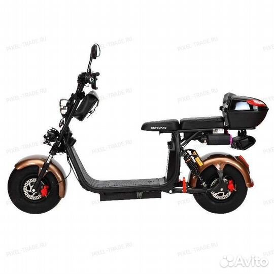 Электроскутер skyboard с mp3, до 90км пробег