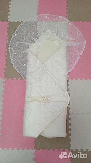 Конверт одеяло на выписку зима