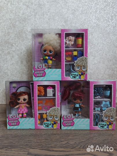 Кукла lol surprise hair hair hair tots