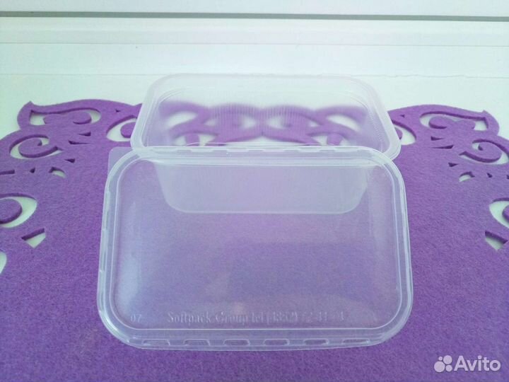 Пластиковые контейнеры пищевые