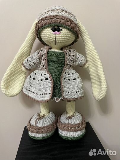 Вязаная Зайка