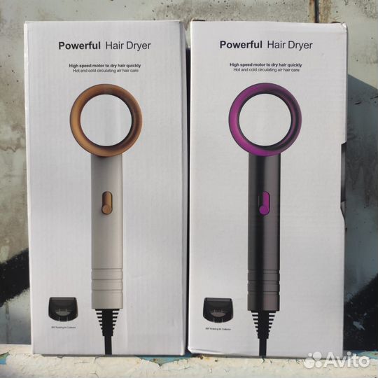 Фен для волос Powerful hair dryer профессиональный