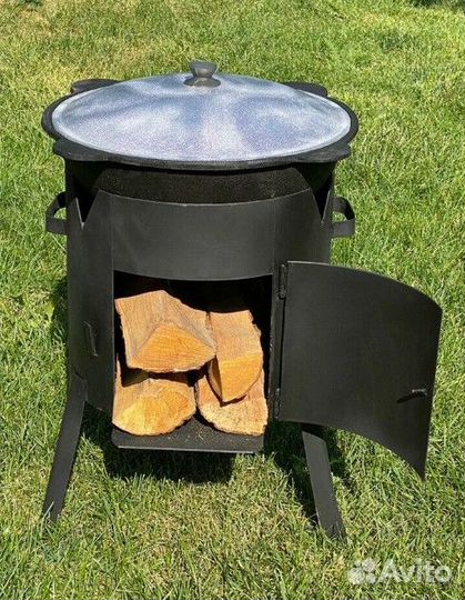 Казан чугунный