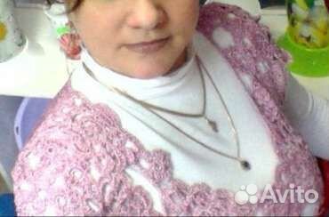Ручная вязка, ажур, люрекс