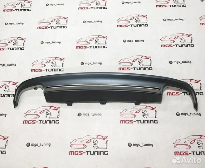 Диффузор на Audi A7 в стиле S7 10-14г