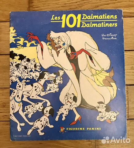 Альбом для стикеров 101 далматинец