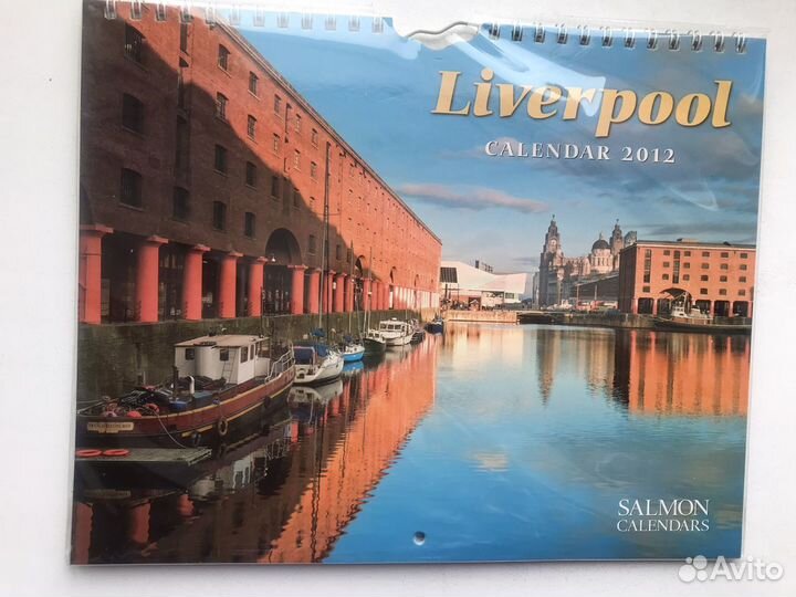 Календарь подвесной коллекционный Liverpool