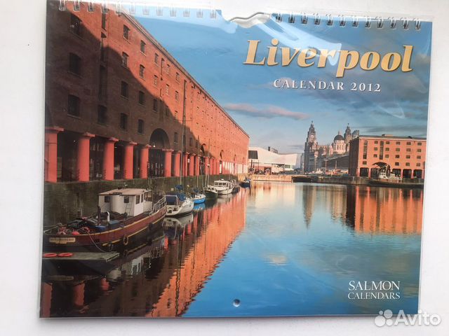 Календарь подвесной коллекционный Liverpool