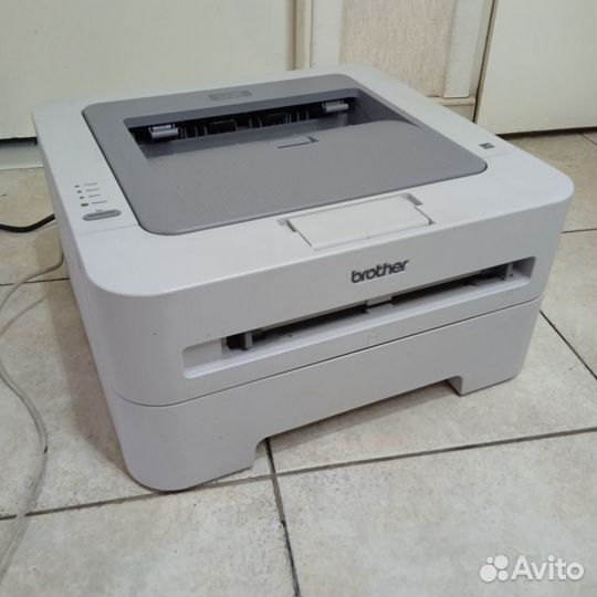 Принтер лазерный Brother HL-2132R +полный картридж