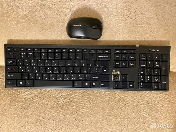 Клавиатура+мышь беспроводная