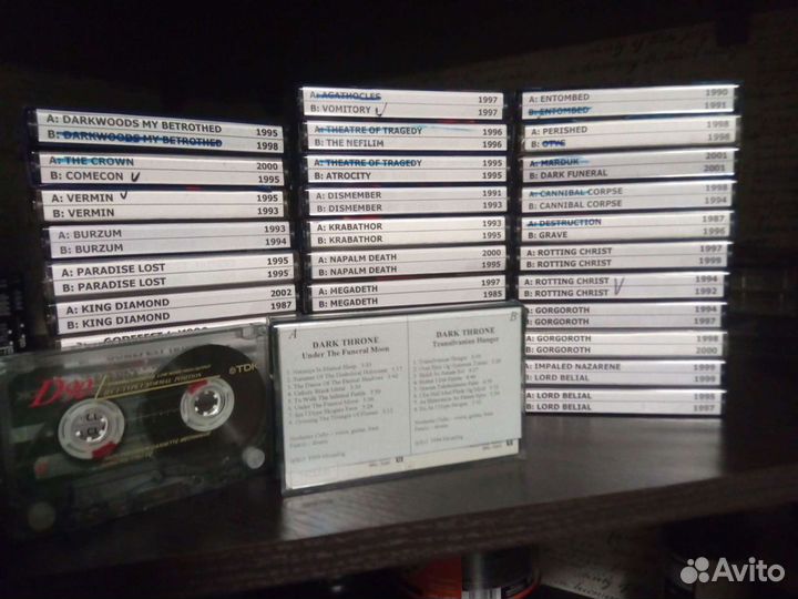 Аудиокассеты с записью