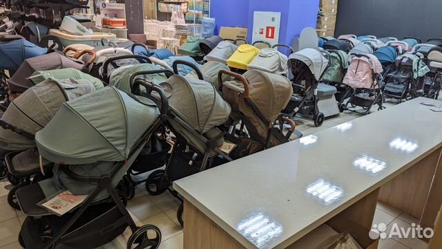 Прогулочные коляски новые в наличии