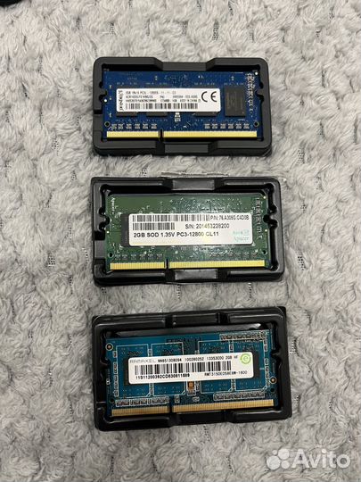 Оперативная память ddr3 sodimm 2gb