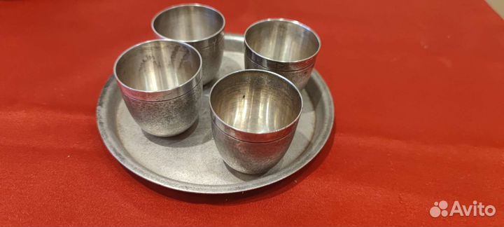 Стопки коньячные с подносом