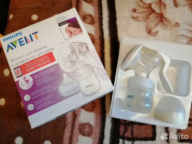 Молокоотсос avent ручной