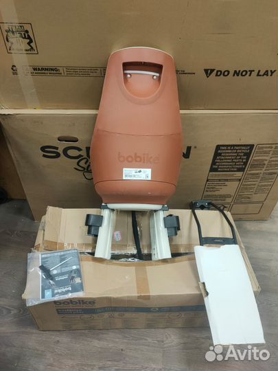 Детское велокресло Bobike exclusive maxi plus