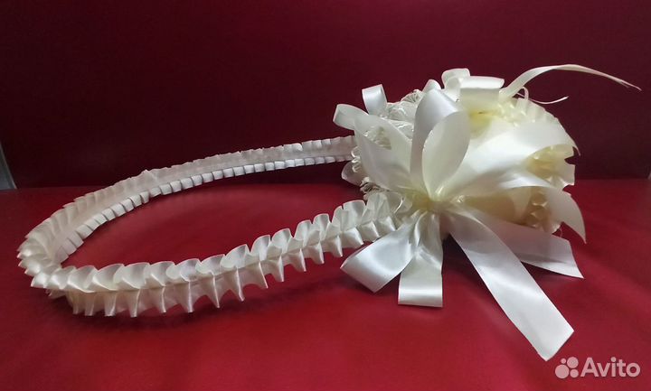 Свадебное украшение для бутылок