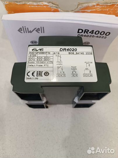 Терморегулятор,контроллер eliwell BR4020