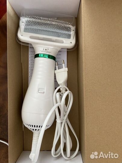 Фен расческа доя животных