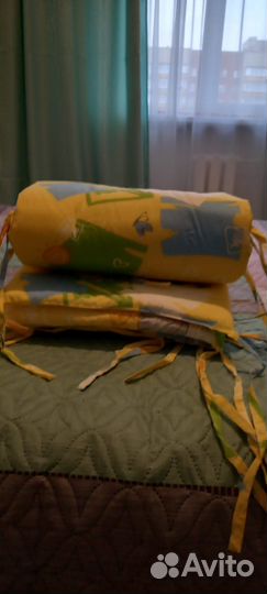 Мягкие бортик для детской кровати