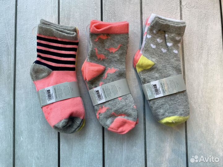 Комплекты носков Carter's 4-6 лет