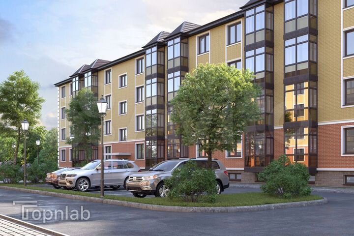 3-к. квартира, 84 м², 1/4 эт.