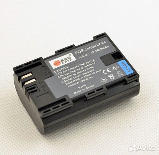 Аккумуляторы LP-E6 E8 E5 Canon, NP-FW50 FZ100 Sony