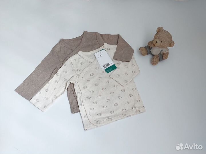 Распашонки hm 62 68 новые