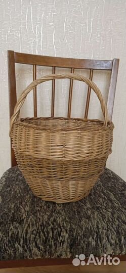 Корзина плетеная