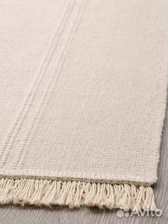 IKEA Sortso коврик прикроватный небеленый 85*55