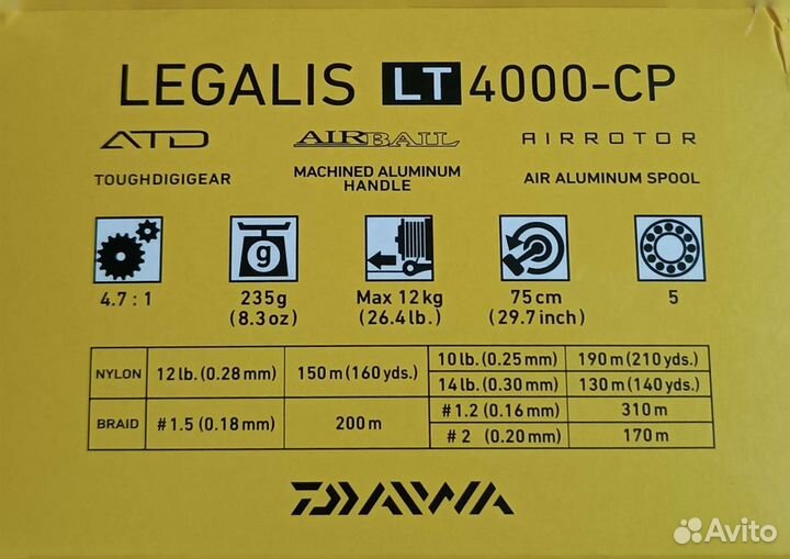 Катушка daiwa