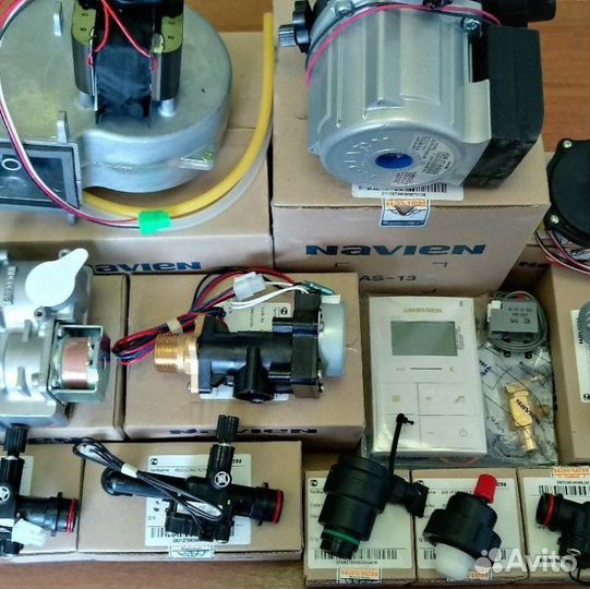 Запчасти на газовый котёл navien/baxi