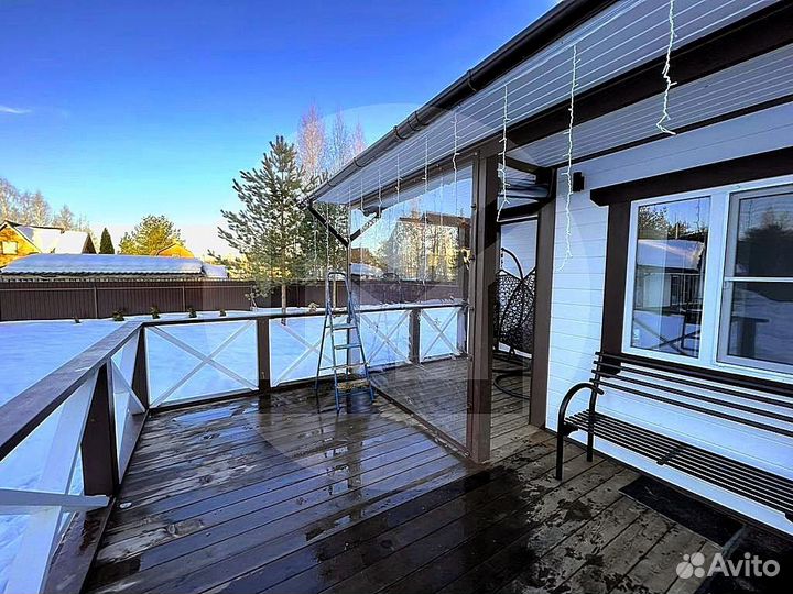 Гибкие окна / Мягкие окна для загородного дома