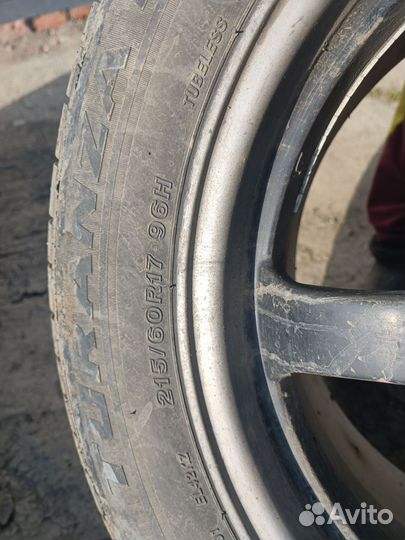 Литые диски r17 5x114 3 honda