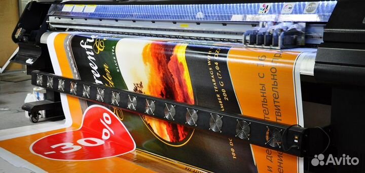 Широкоформатная печать баннеров