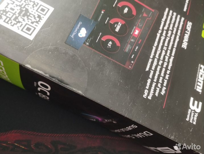 Видеокарта Asus dual RTX 3050 8гб новая