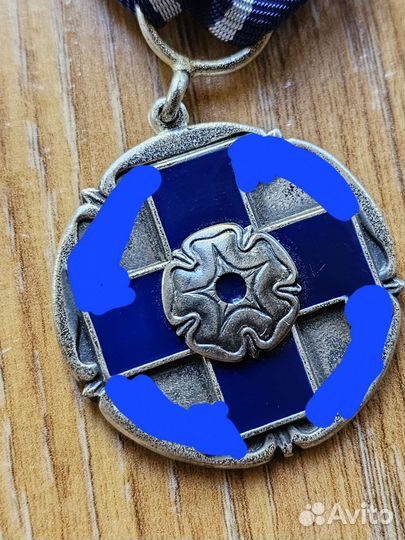 Памятная медаль Lotta Svärd Эмаль.оригинал