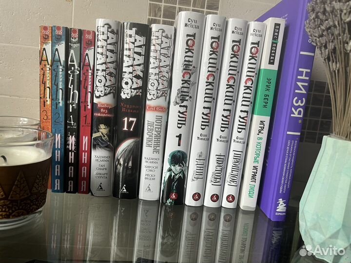 Манга атака титанов токийский гуль