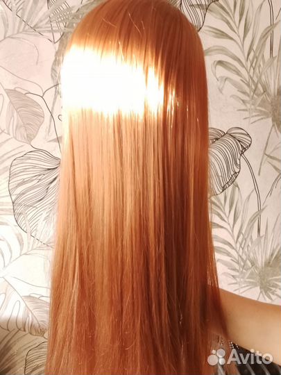 Голова манекен с волосами для причесок