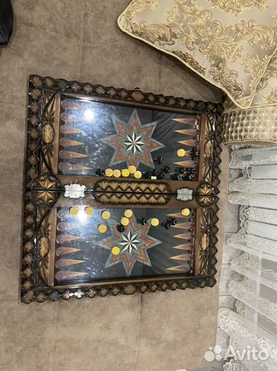 Нарды ручной работы