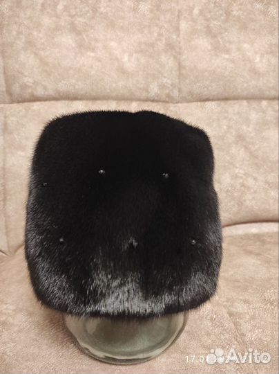 Шапка норковая женская