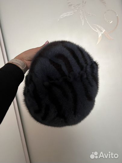 Шапка норковая женская