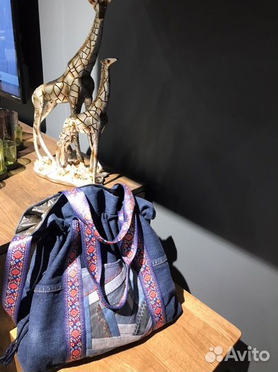 Джинсовая сумка новая