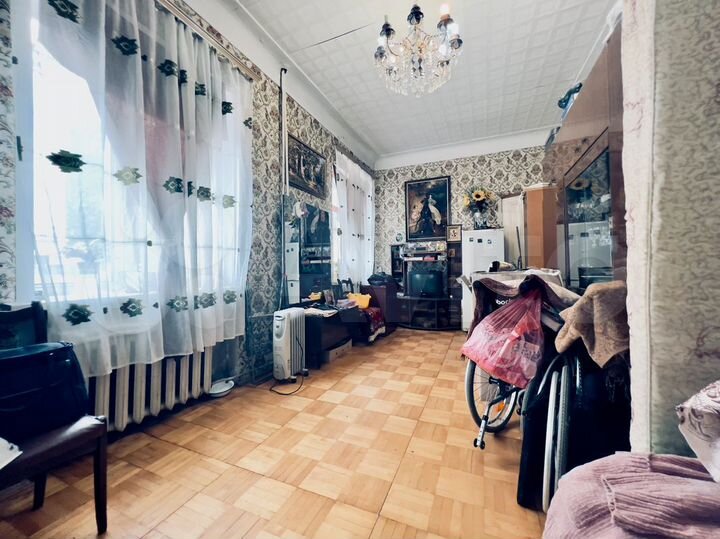 Комната 22,5 м² в 2-к., 1/4 эт.